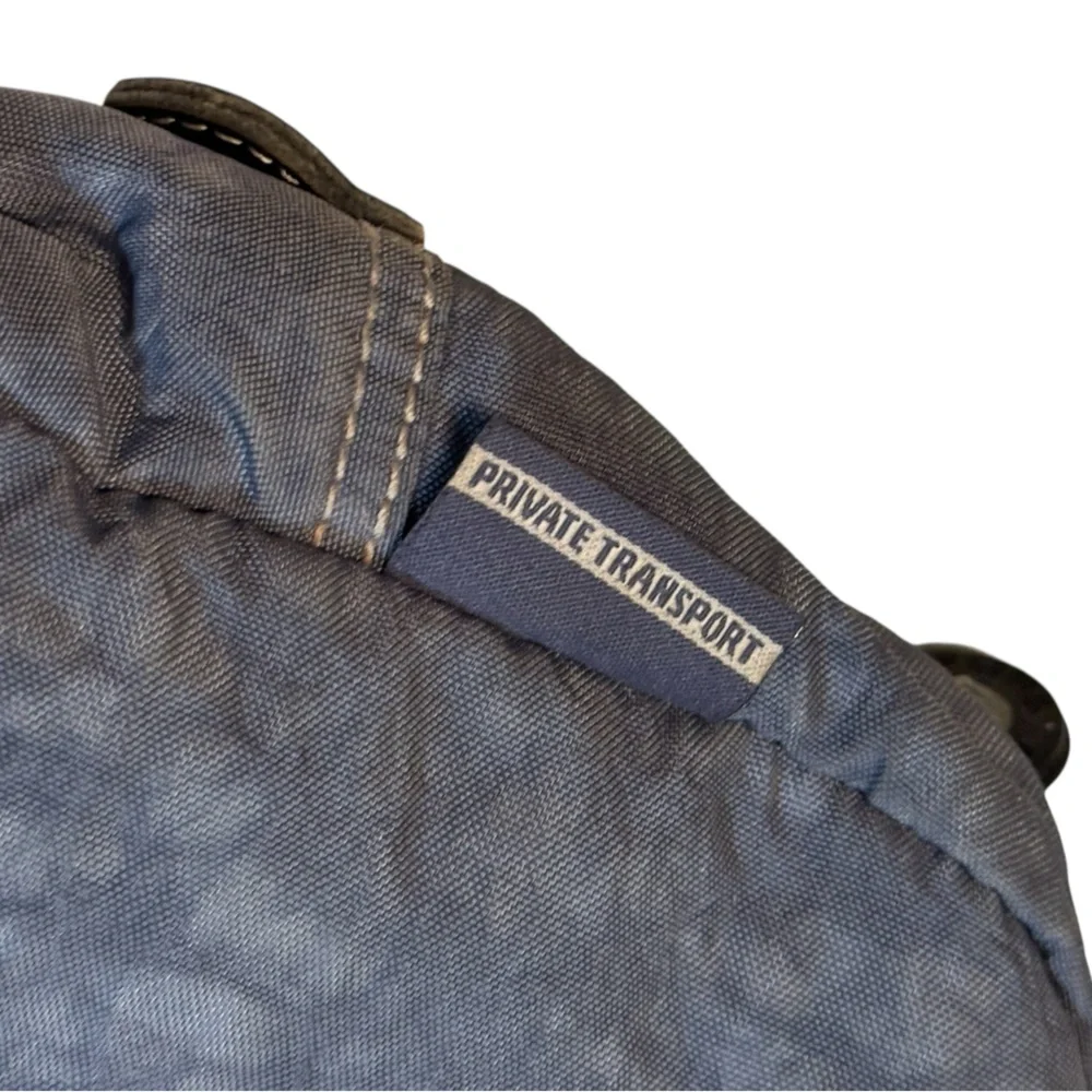 Kipling Women’s Blue Private Transport Toiletry Makeup Bag Travel MINTY Unisex